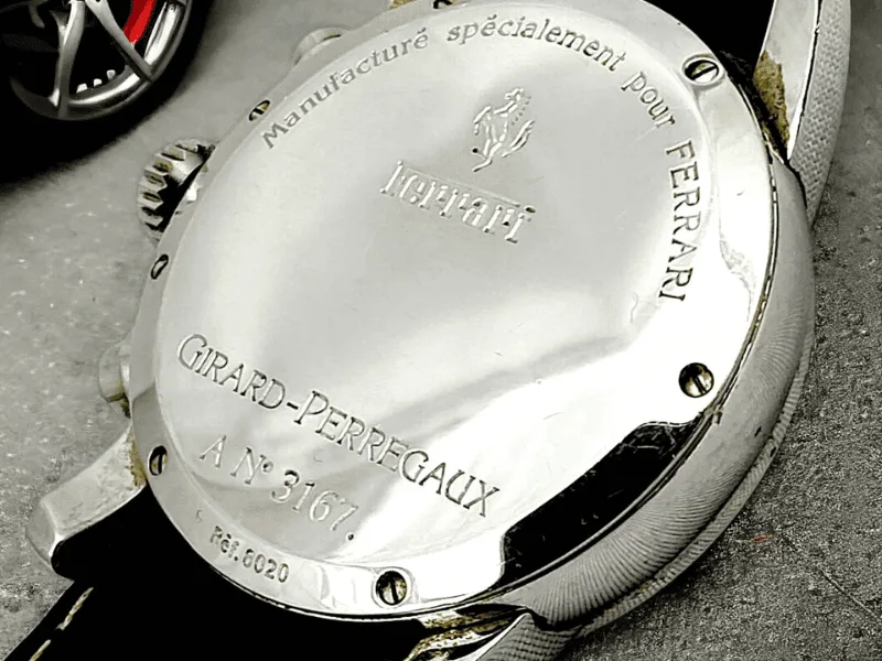 Ferrari por Girard-Perregaux Sports Classique Cronógrafo 8021 - Imagem 3